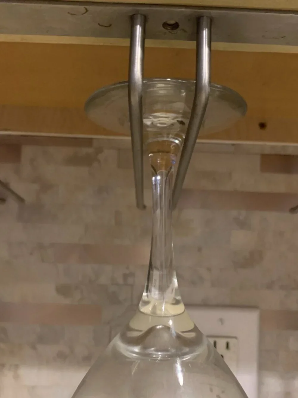 IKEA Rationell Variera Wine Glass Rack (200.871.63) - Under Cabinet or Shelf